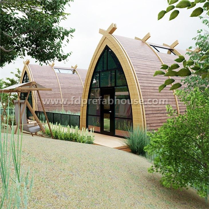 Creative Theme Floating House At Forest